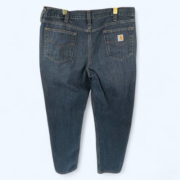 Carhartt Men's Relaxed Fit Jeans Medium Wash 40x30 - Picture 1 of 7